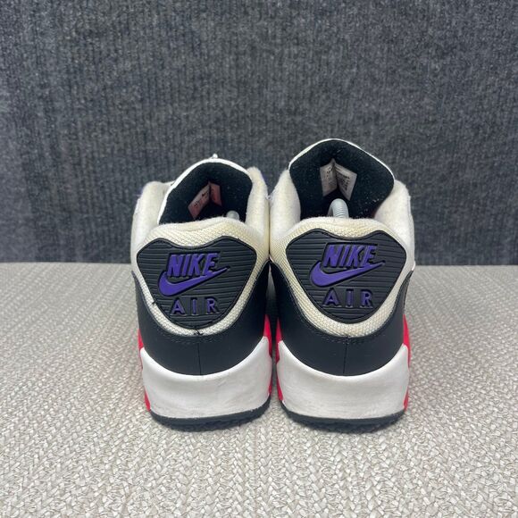 Nike Air Max 90 Raptors White Red Black Purple Shoes Mens 11.5 AJ1285-106 main image 8
